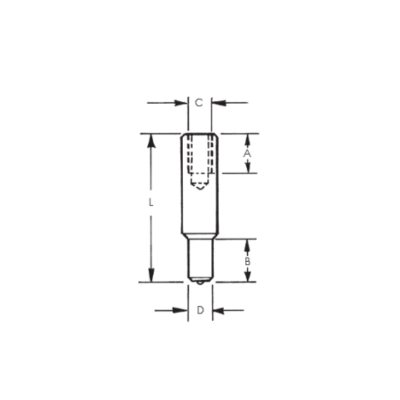 Threaded Internally Reduced Base Weld Studs